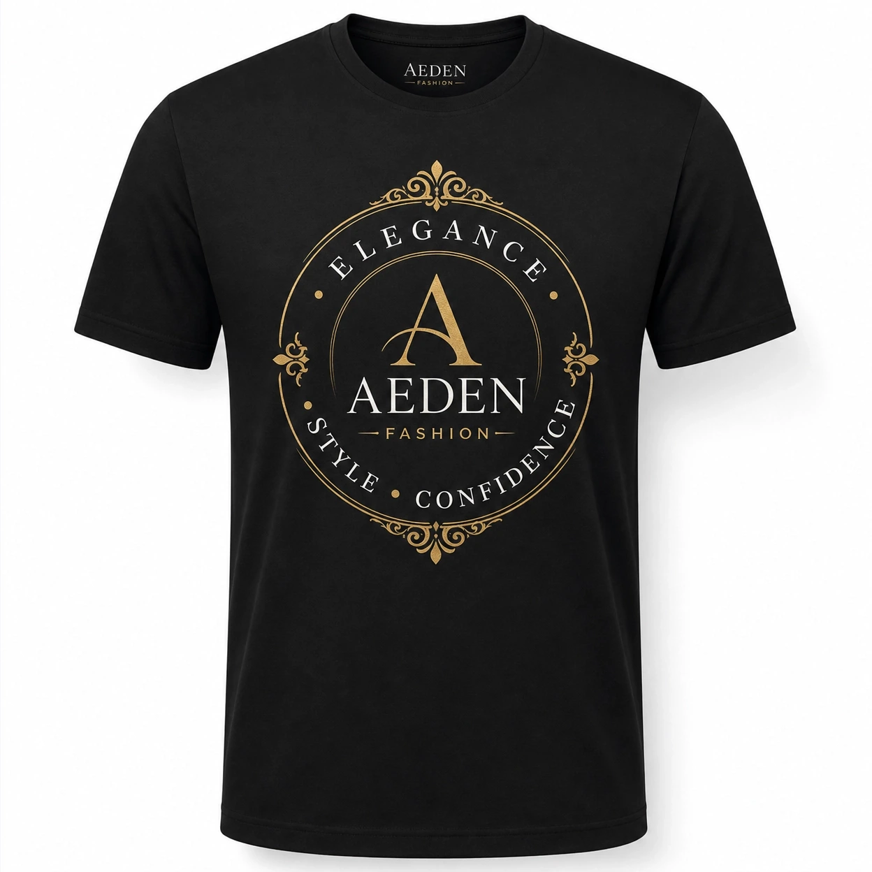 Elegance Circle Tee - Black